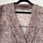 Thumbnail for Pink floral and grey dress size 40 silk by Comptoir des Cotonniers
