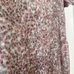 Thumbnail for Pink floral and grey dress size 40 silk by Comptoir des Cotonniers
