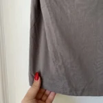 Thumbnail for Babaton Aritzia off-shoulder T-shirt size XXS grey