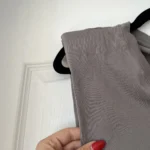 Thumbnail for Babaton Aritzia off-shoulder T-shirt size XXS grey