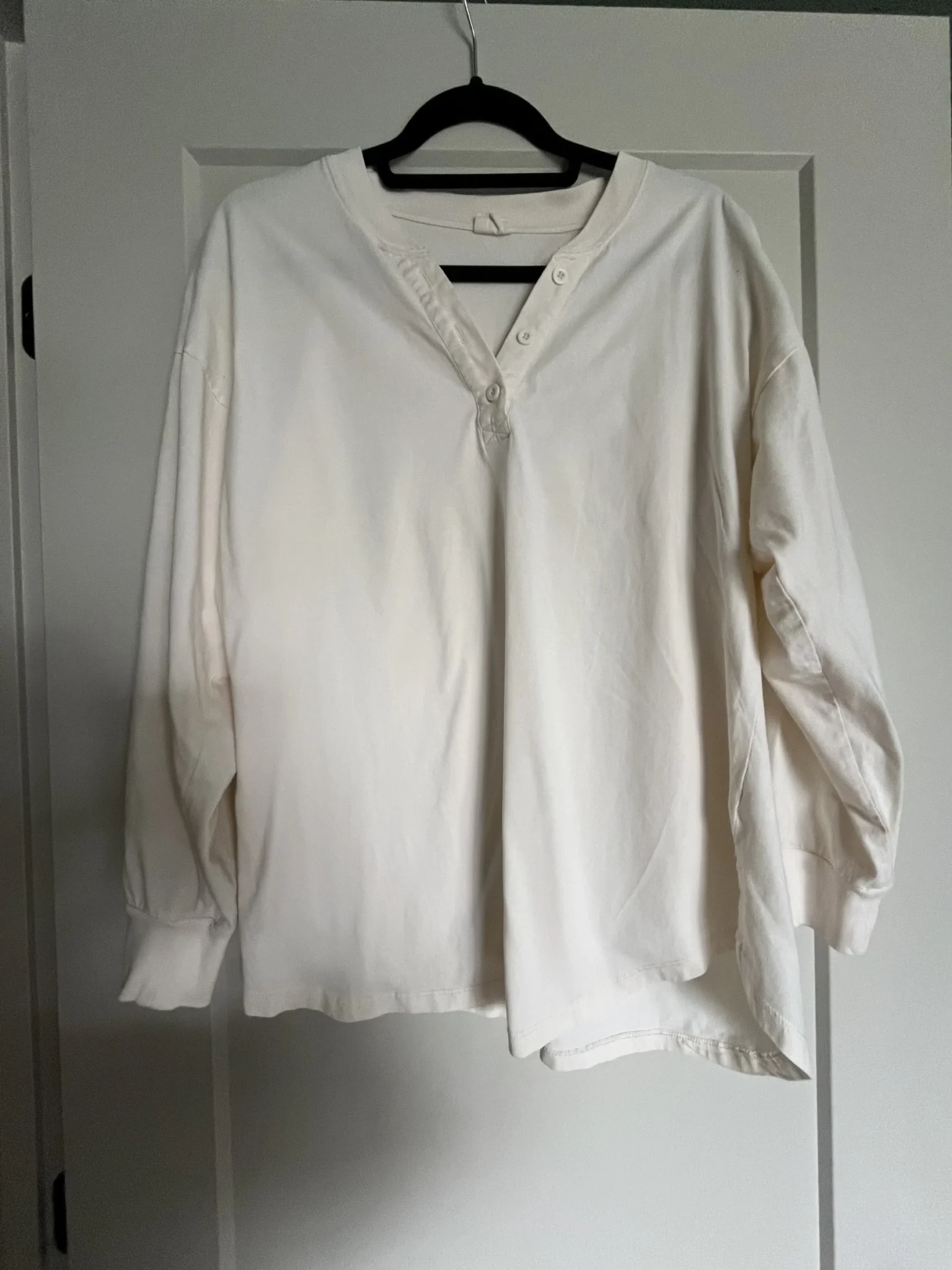 Image for Chandail manche longue beige