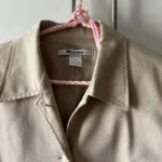Thumbnail for Vintage -Imperméable beige 3/4 - Nygard collection petites - 67% coton