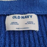 Thumbnail for Cardigan bleu Old Navy