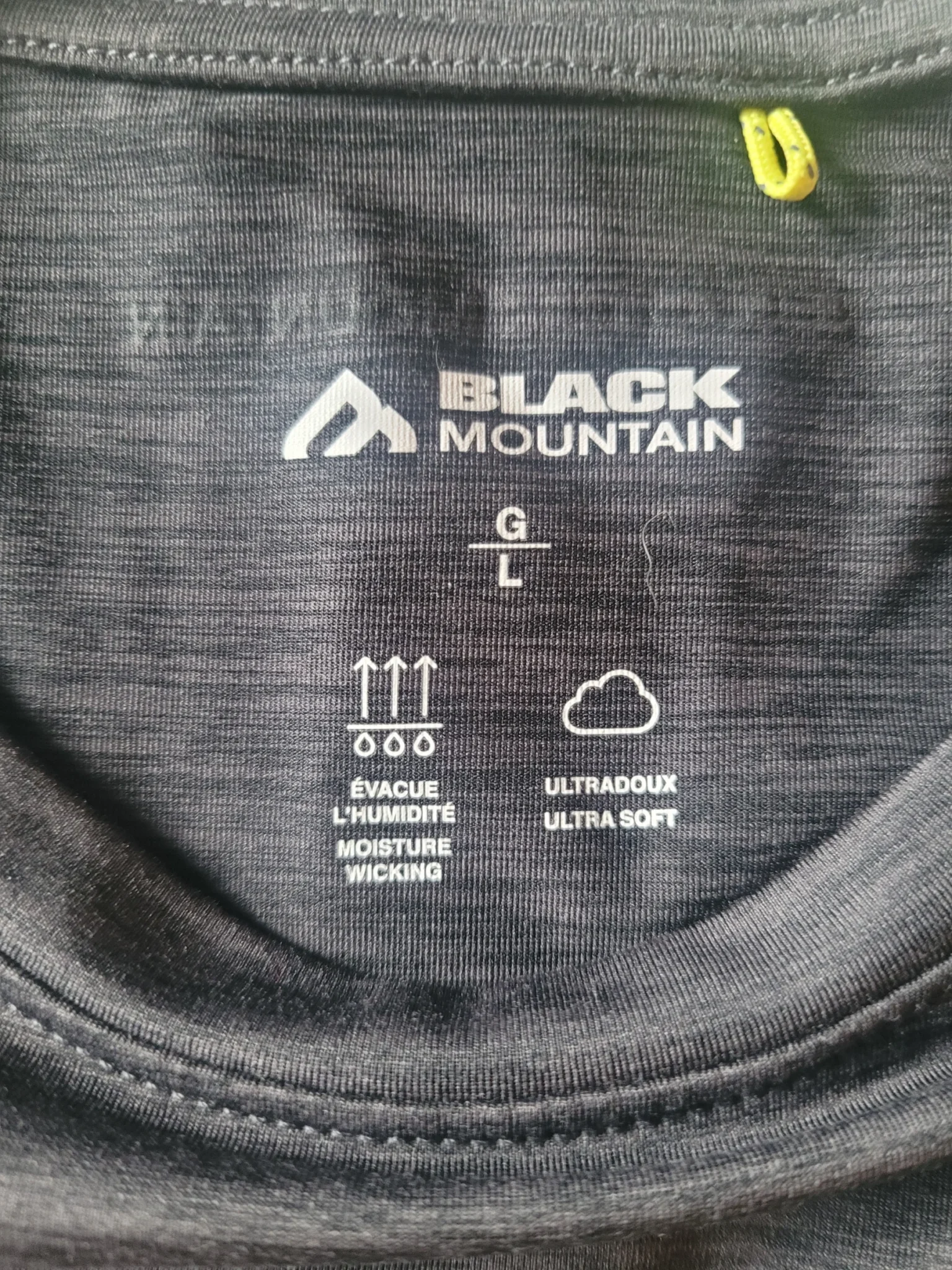 Image for Haut de sport à manches longues Black Mountain neuf