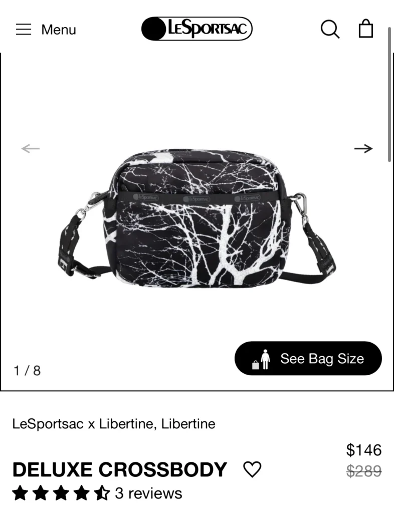 Image for LeSportSac Deluxe Crossbody