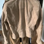 Thumbnail for Blouson style moto camel