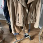 Thumbnail for Blouson style moto camel