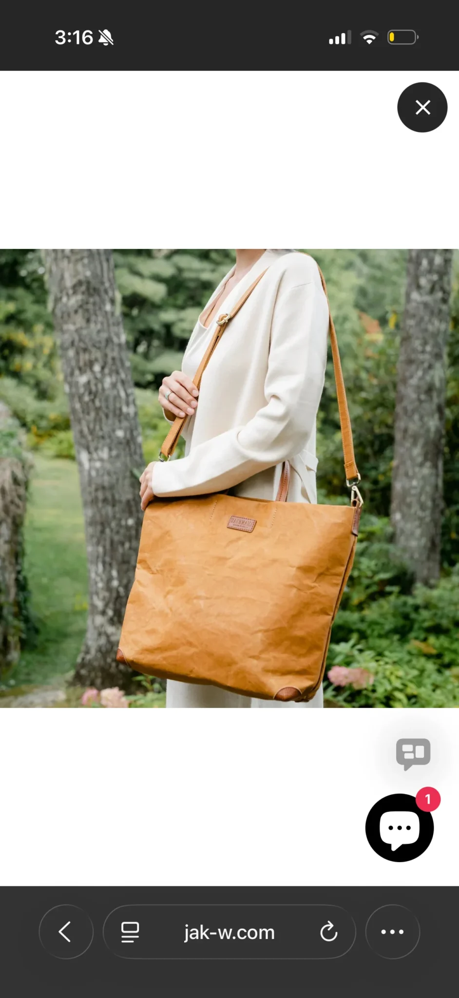 Image for UASHMAMA sac « Alle » Fait en Italie