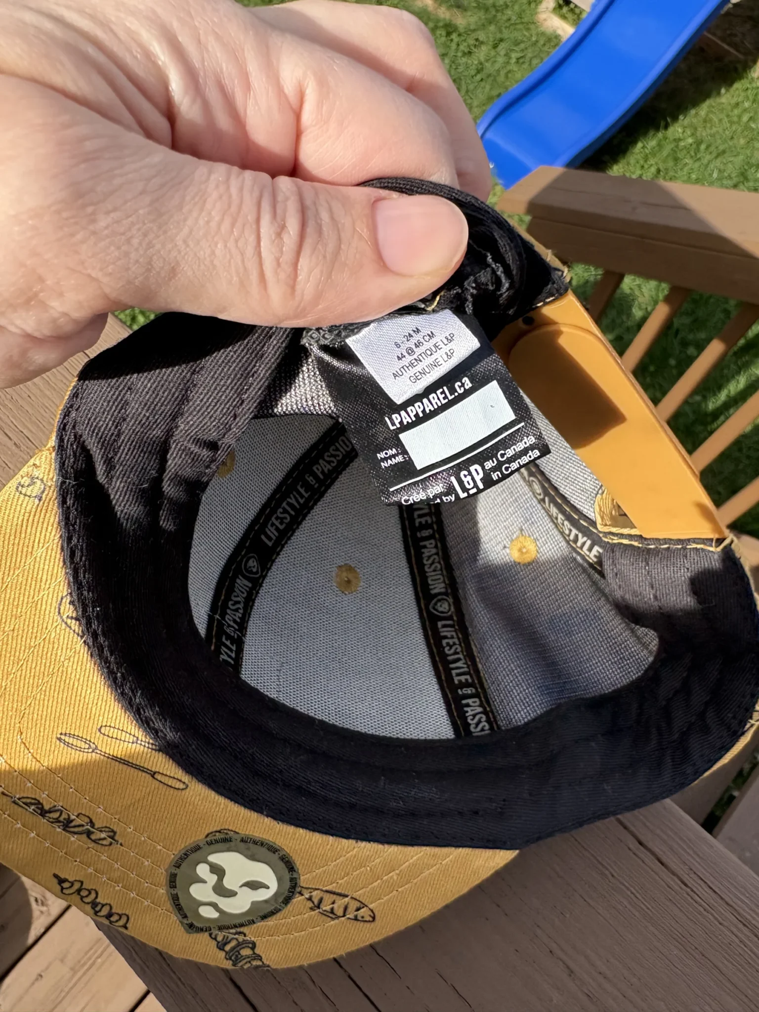 Image for Casquette L and P