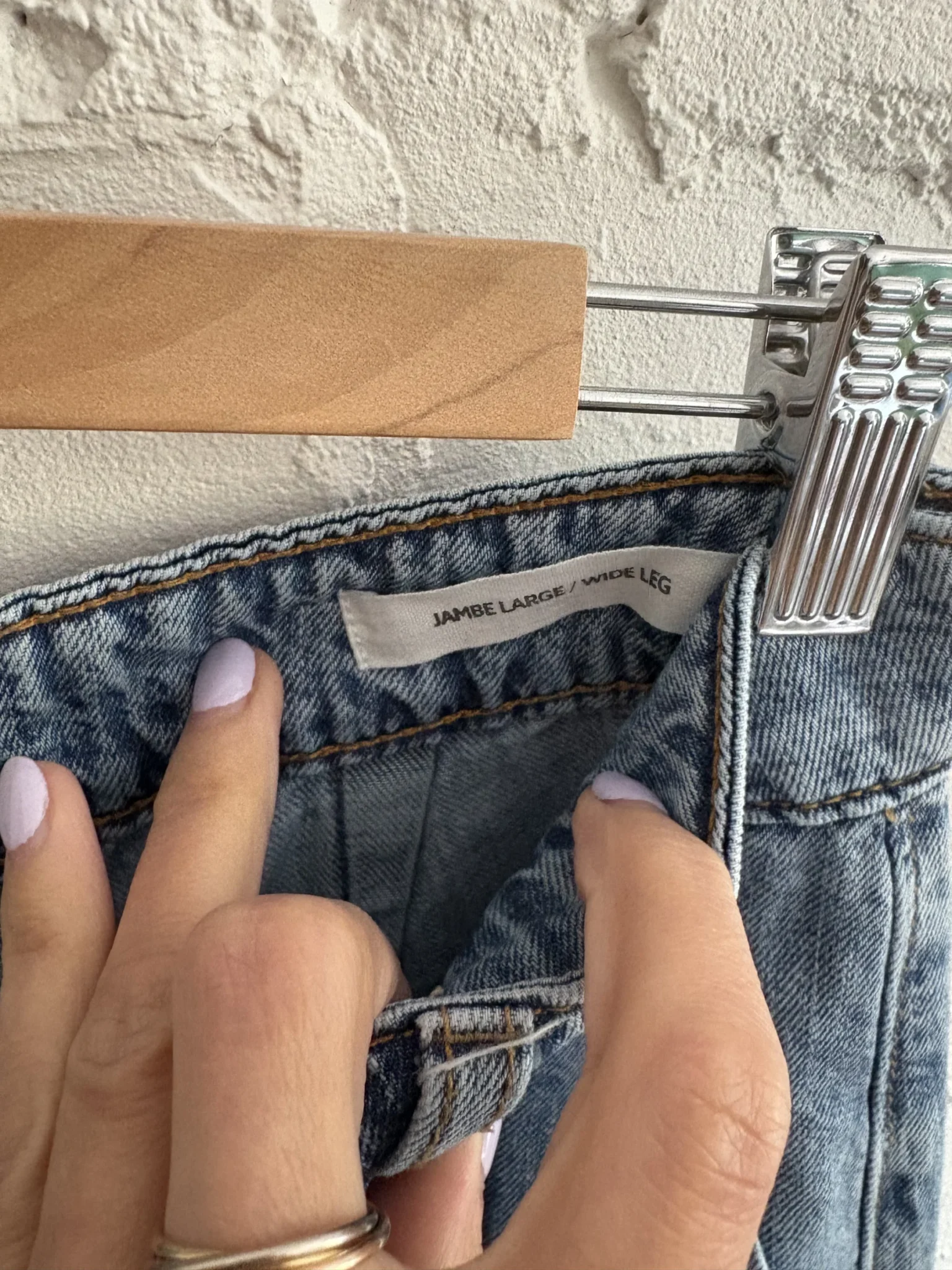 Image for Wide-leg jeans