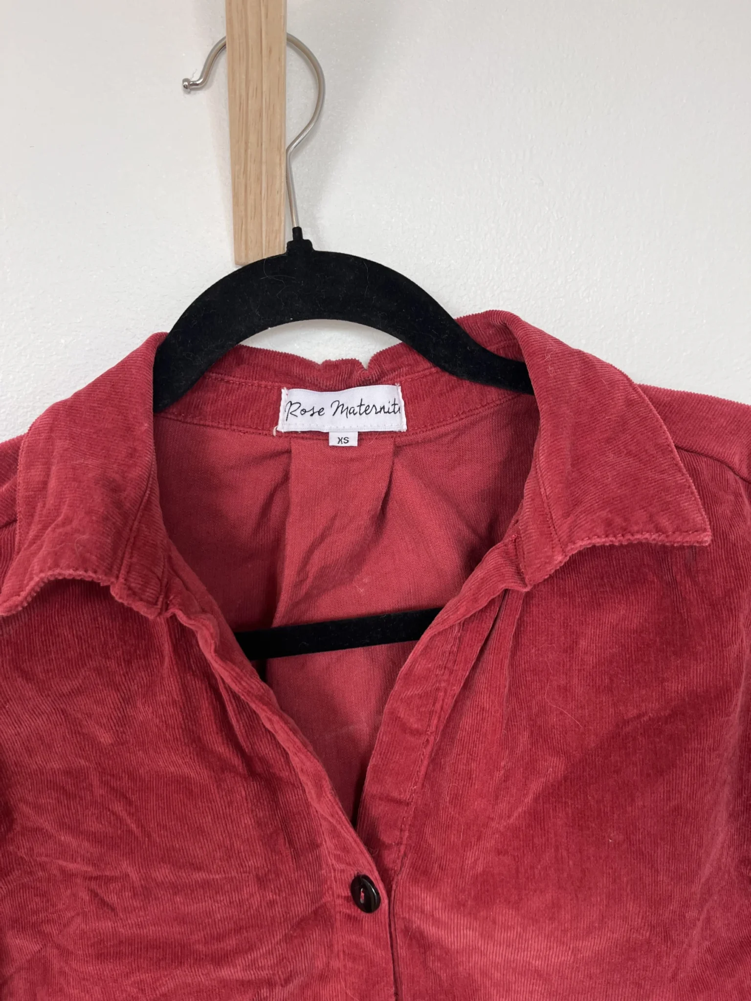Image for Robe Rose Maternité corduroy femme xs