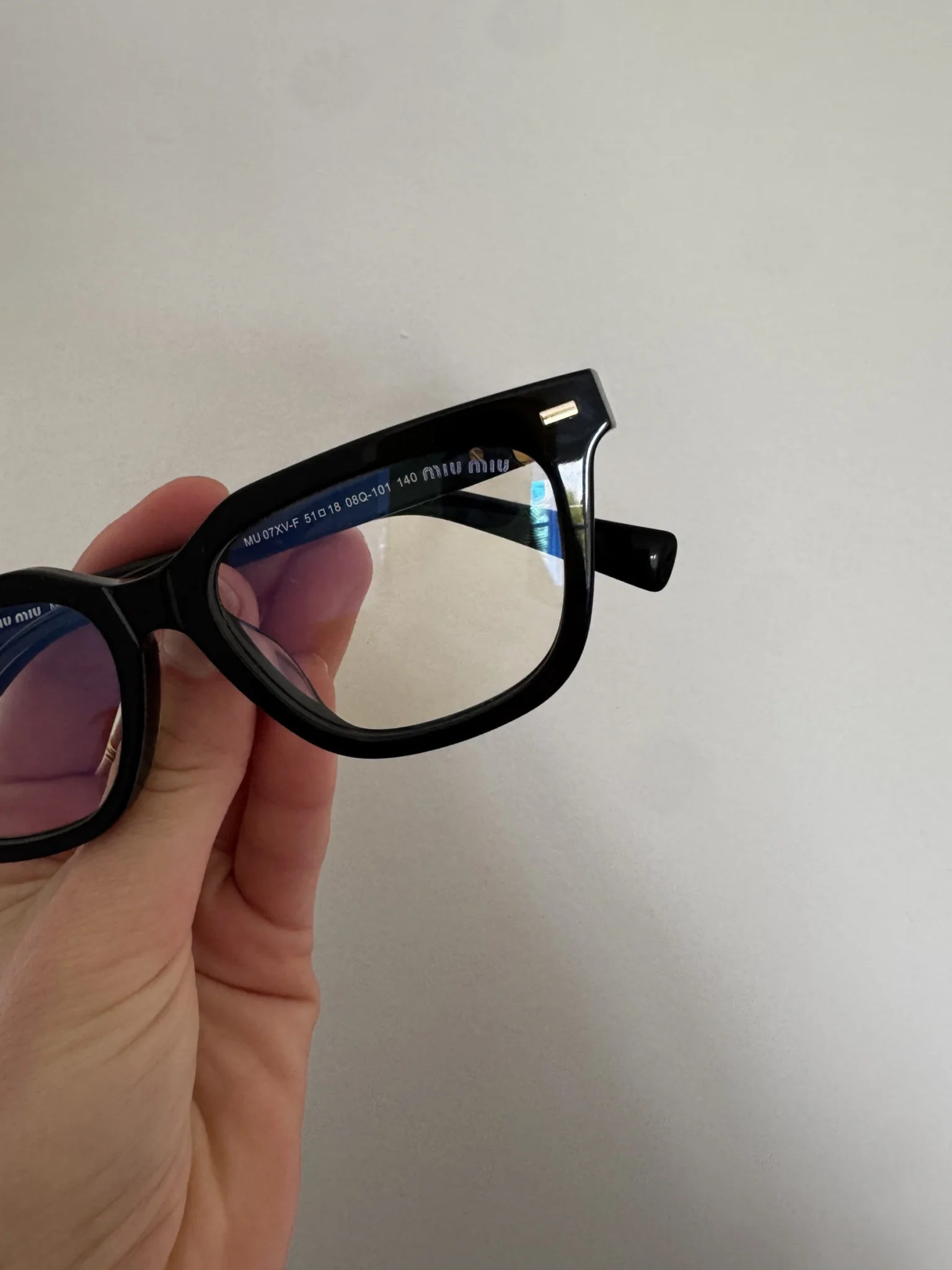 Image for Lunette lumière bleu Miu Miu