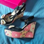 Thumbnail for Chaussures plateformes fleuries t.41 - Shelly's