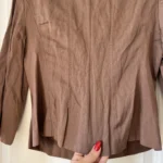 Thumbnail for Max Mara brown jacket size 10 satin