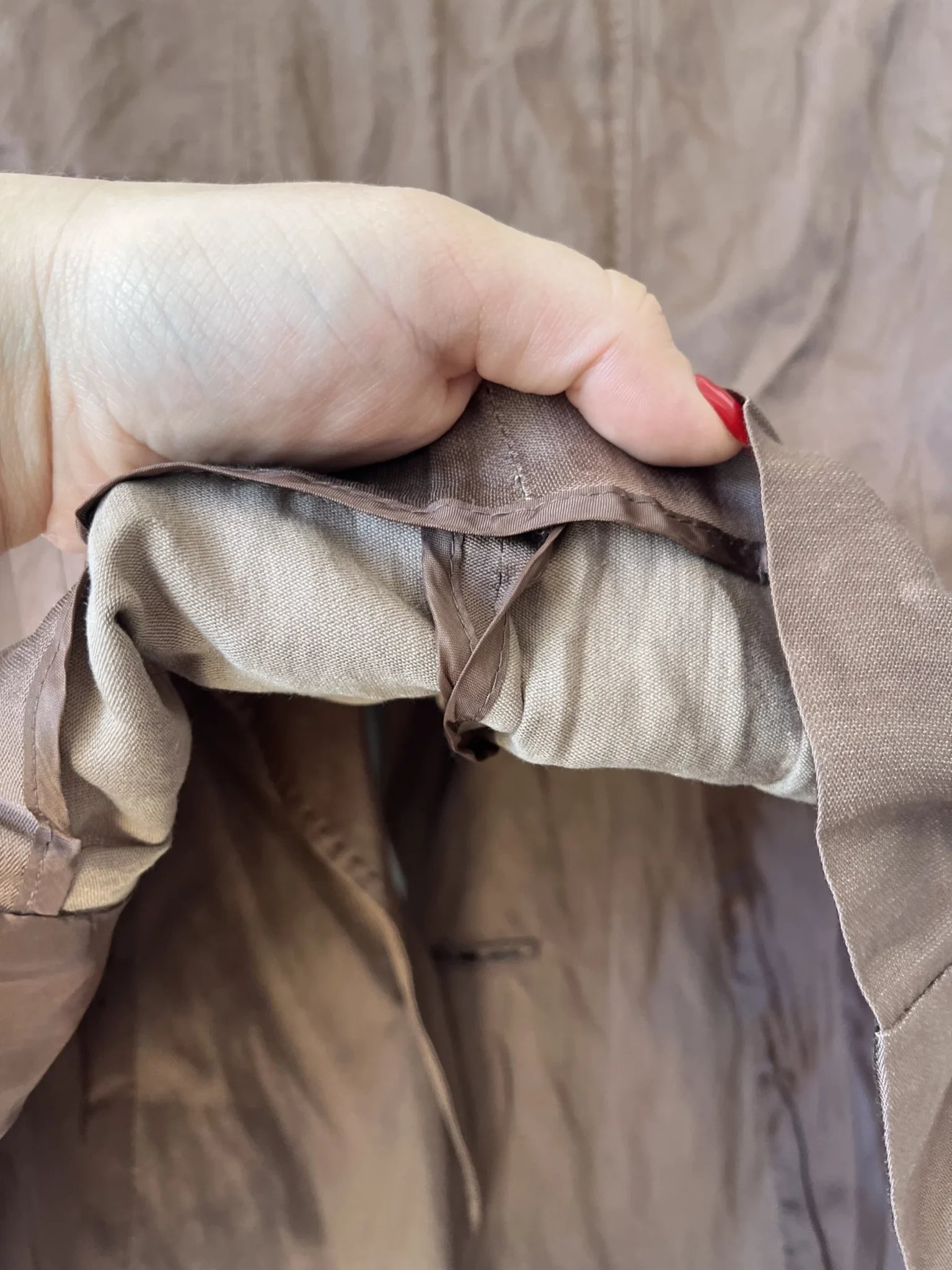 Image for Max Mara brown jacket size 10 satin
