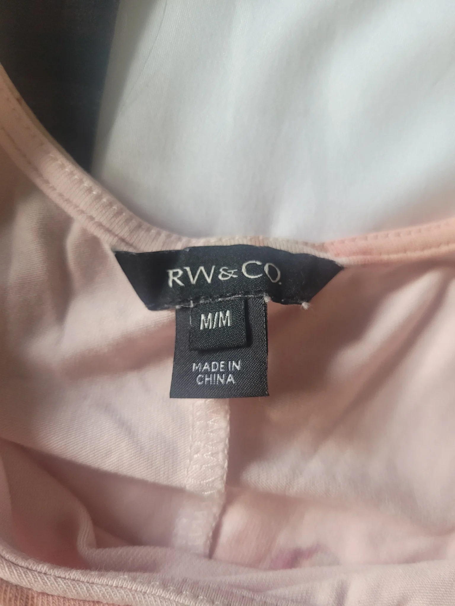 Image for Tshirt fleuri rose RW&CO