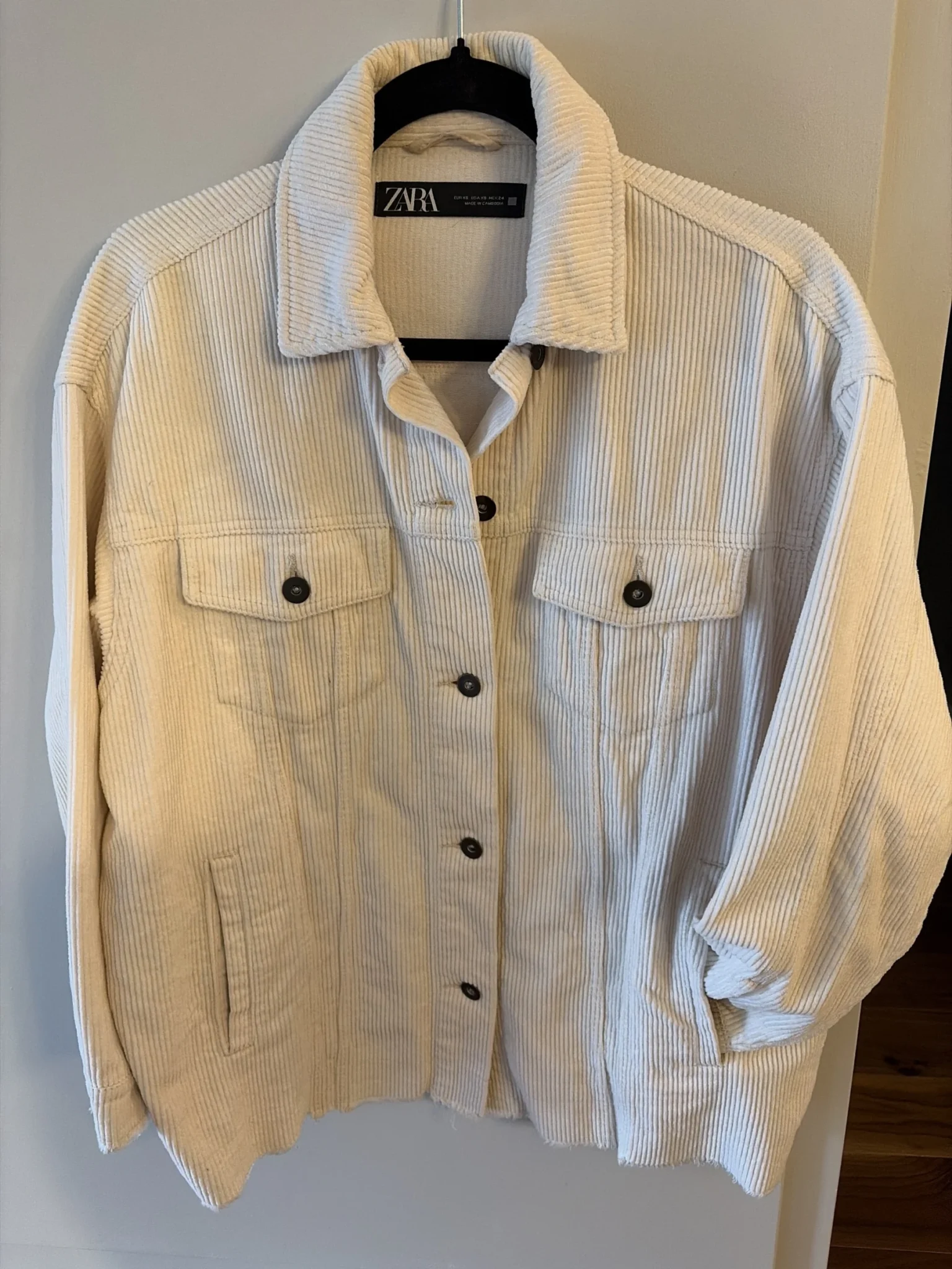 Featured image for Veste oversized Zara