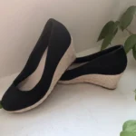 Featured thumbnail for Souliers à talon en paille tressée