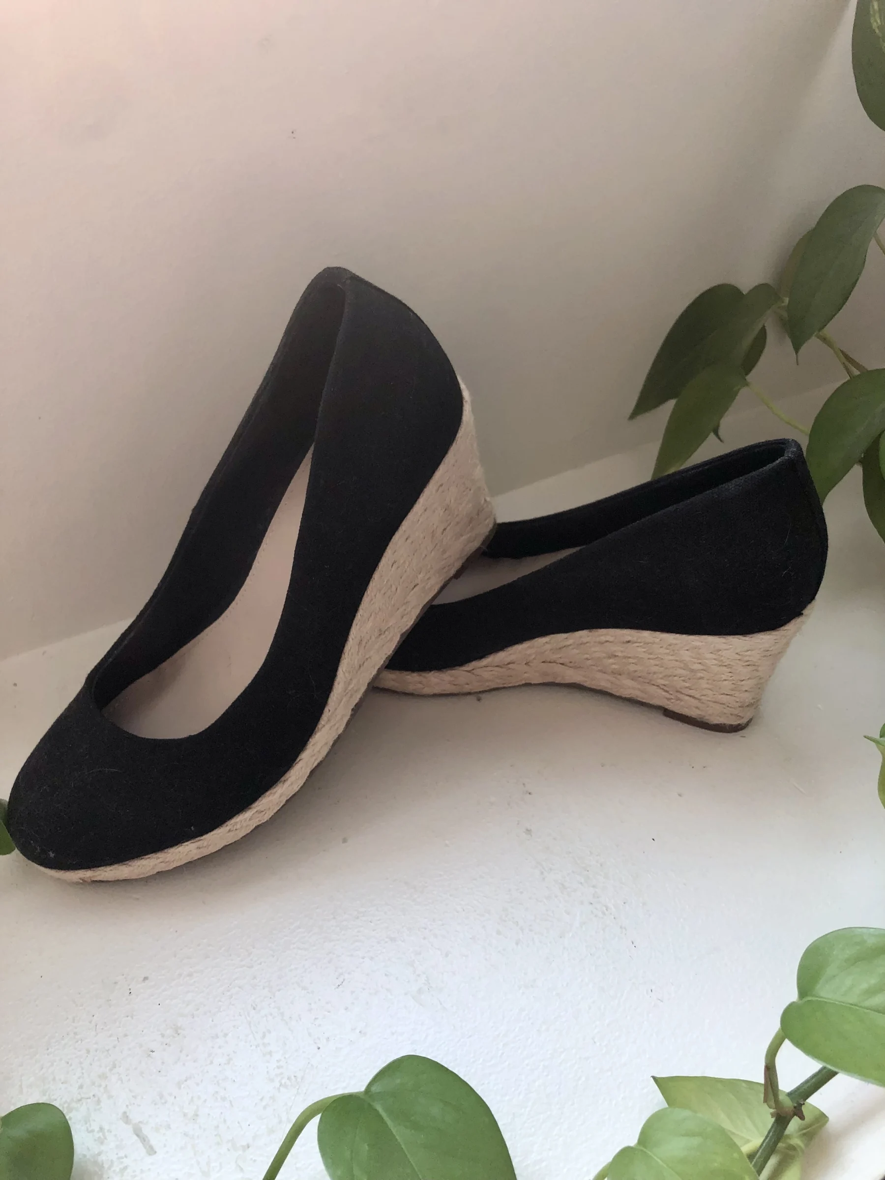 Souliers à talon en paille tressée Chelsee Girl seconde main