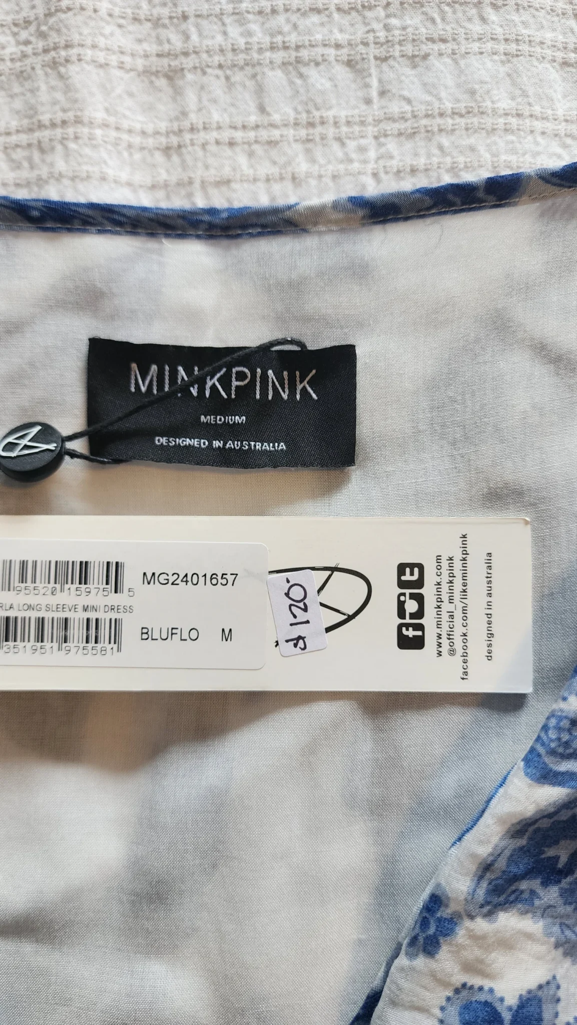Image for Robe MINKPINK M