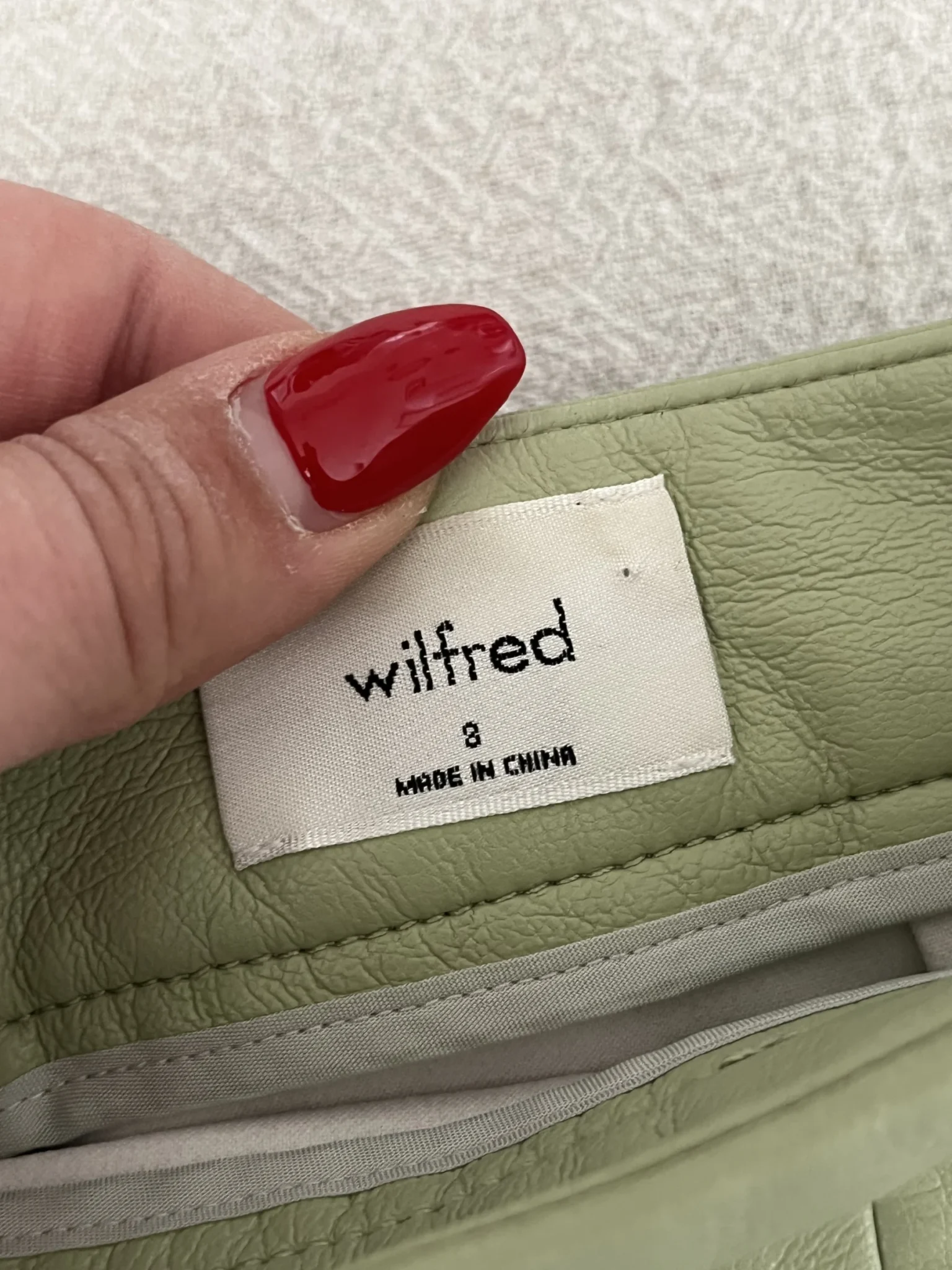 Image for Wilfred Patio skirt light green size 8