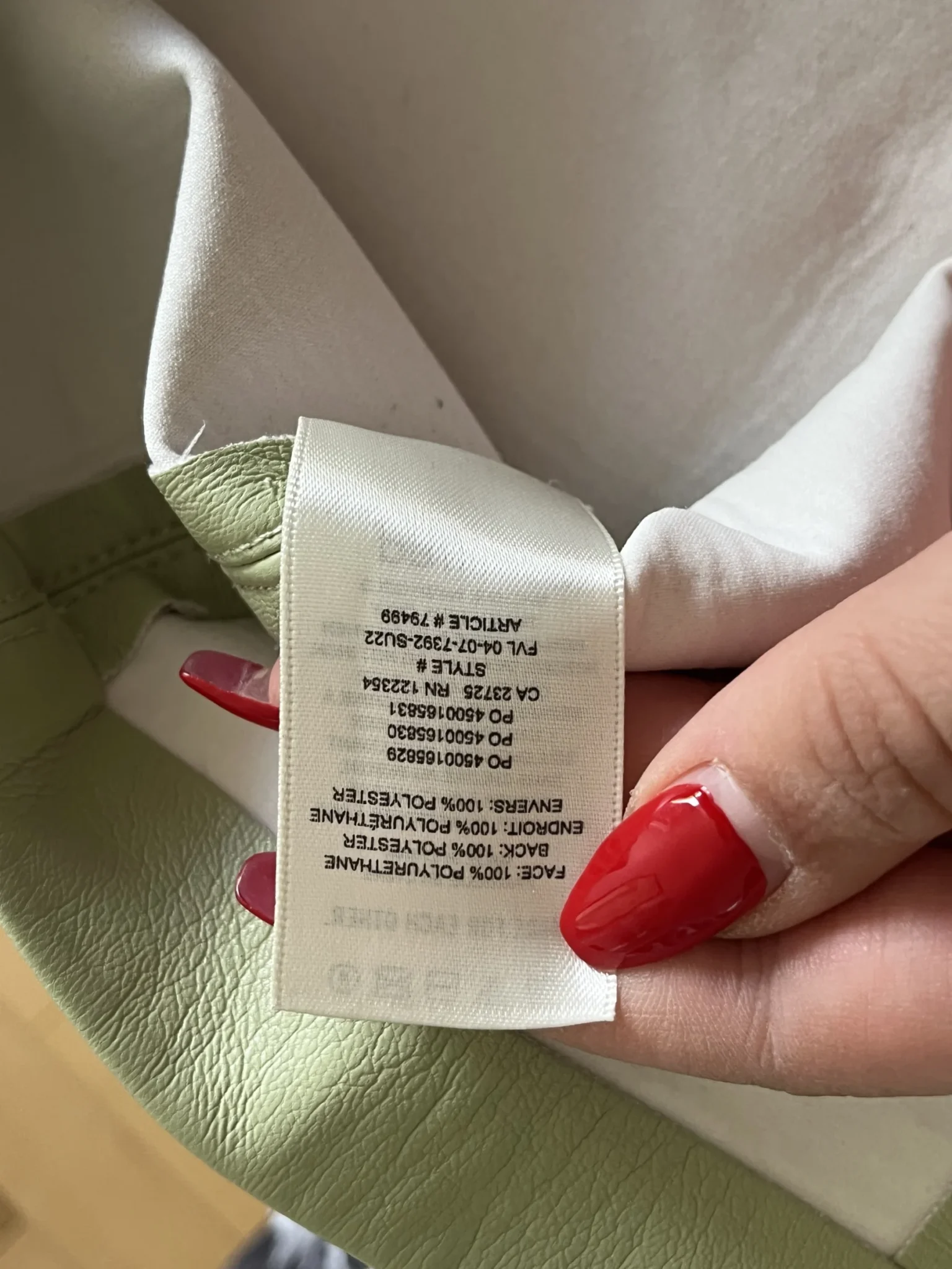 Image for Wilfred Patio skirt light green size 8
