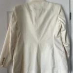 Thumbnail for Ralph Lauren blazer size 6 beige gold buttons