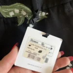 Thumbnail for Red Valentino trousers size 42 with white and green floral embroidery