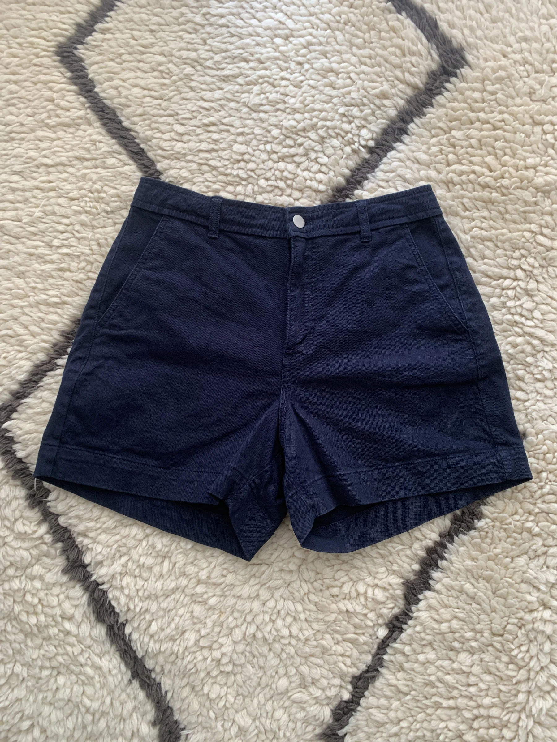 Utility short bleu marine Everlane Everlane seconde main