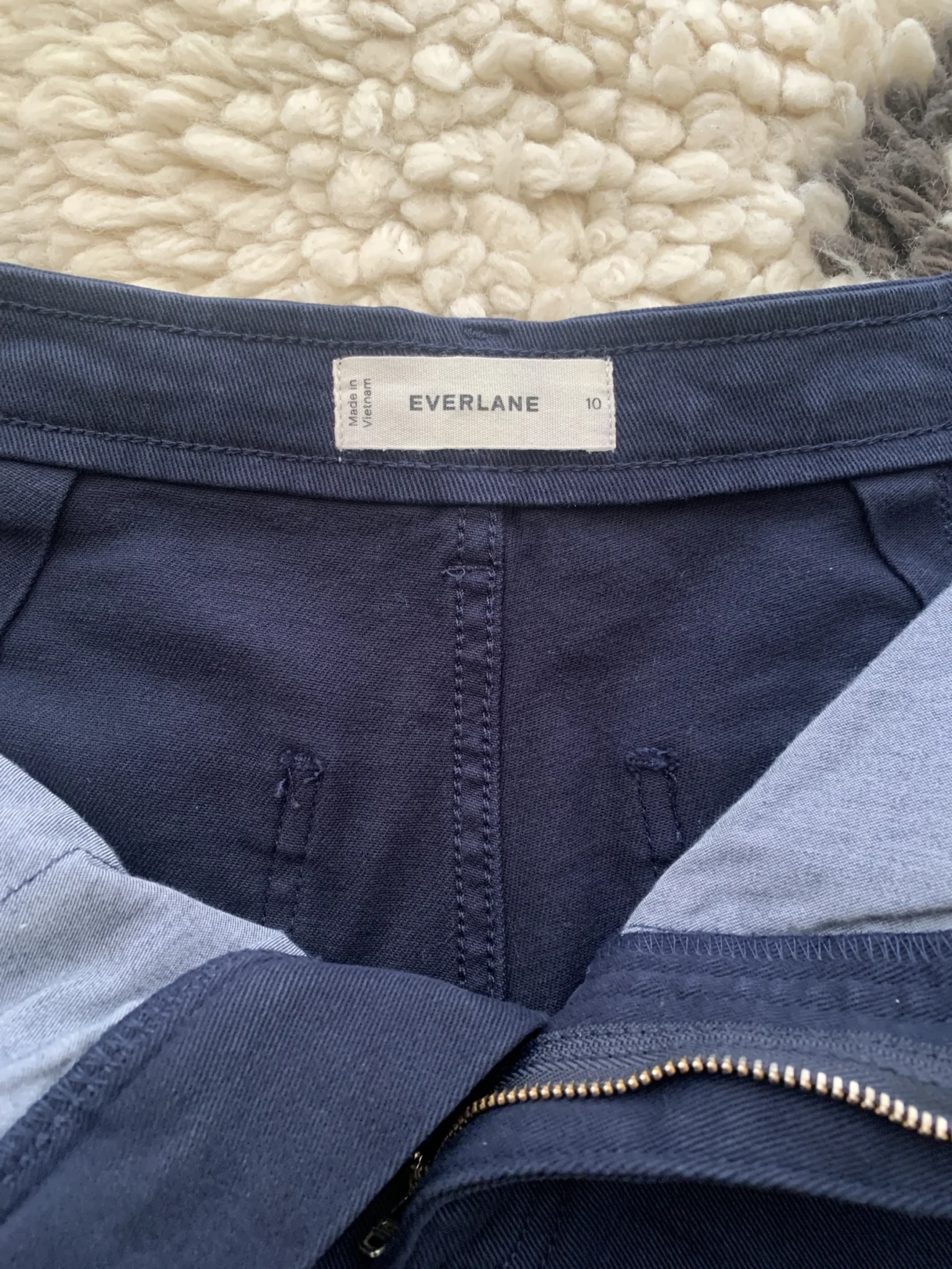 Image for Utility short bleu marine Everlane