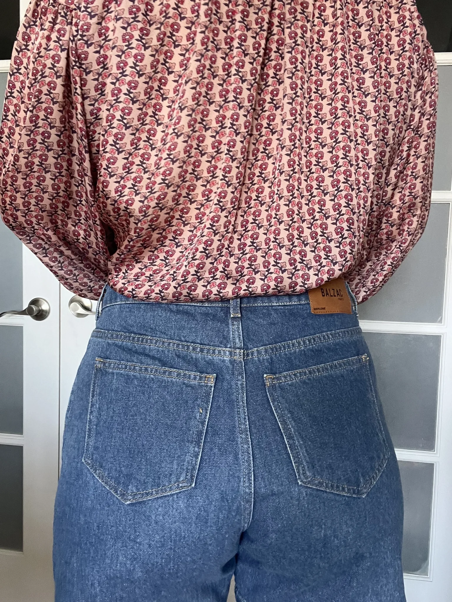Image for Balzac Paris denim shorts size 42 Maylone model