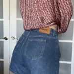 Thumbnail for Balzac Paris denim shorts size 42 Maylone model