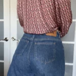 Thumbnail for Balzac Paris denim shorts size 42 Maylone model