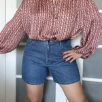 Thumbnail for Balzac Paris denim shorts size 42 Maylone model