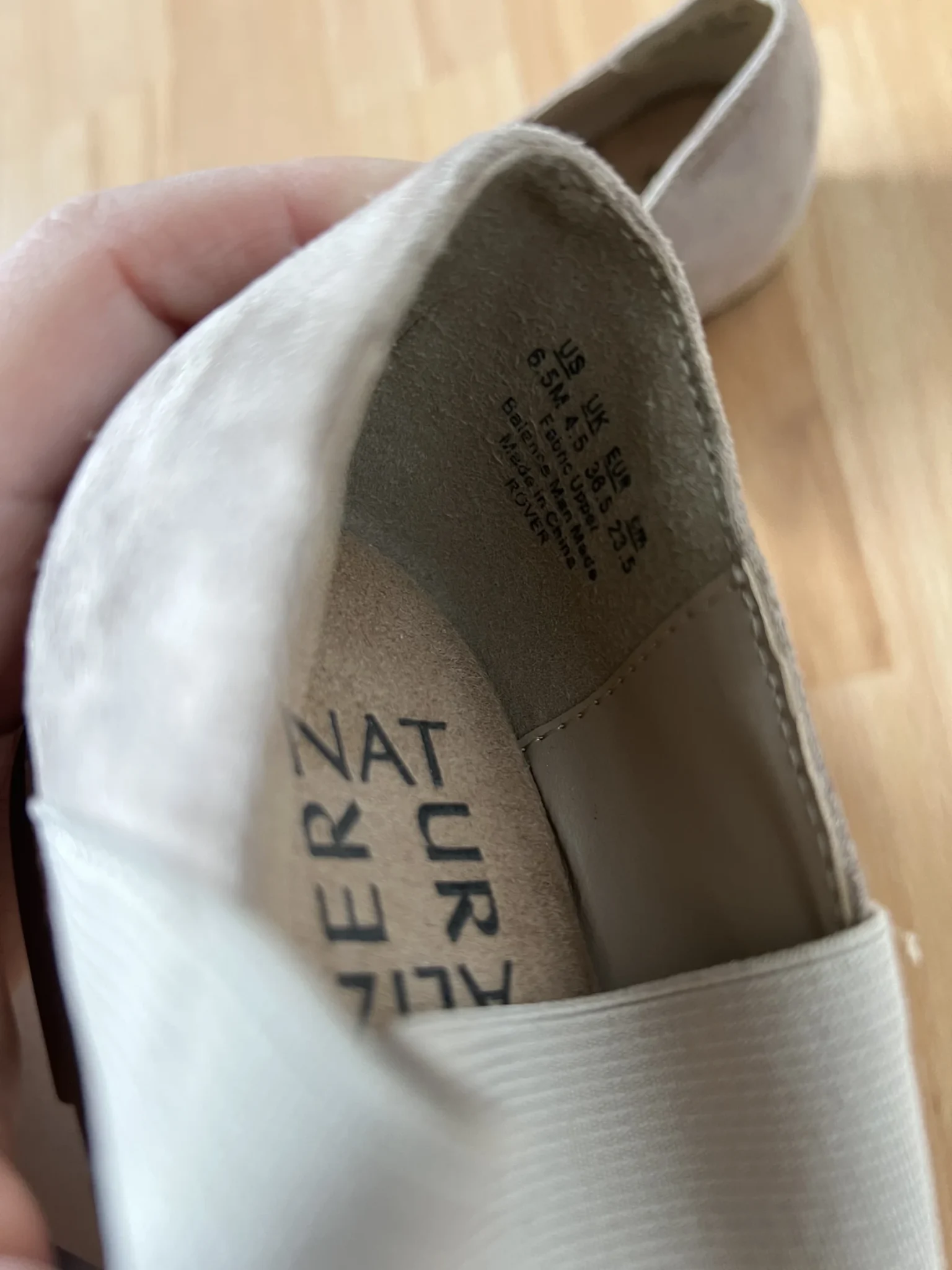 Image for Sandale Suède beige