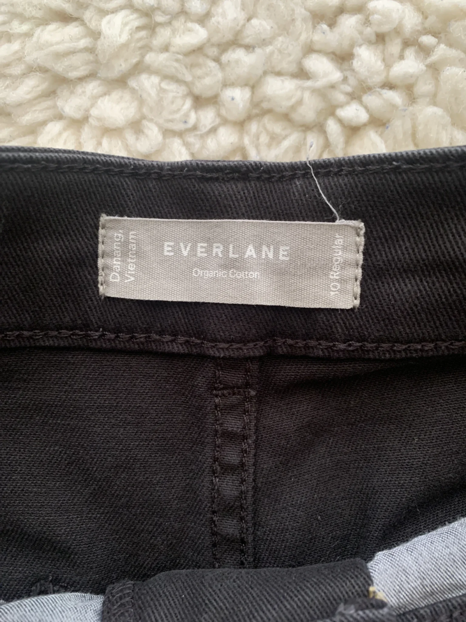 Image for Utility barrel pant Everlane noir