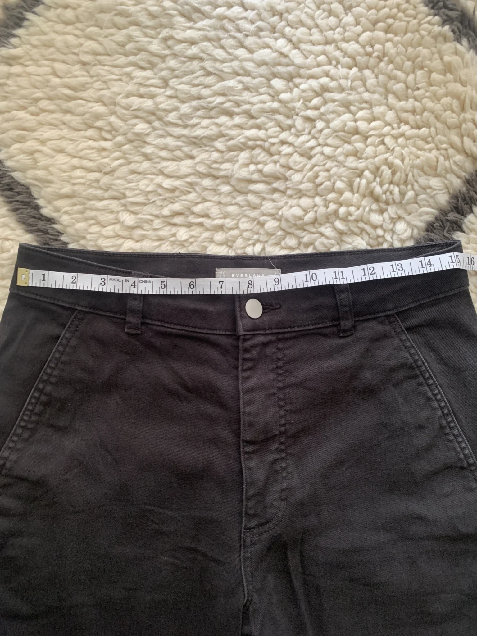 Image for Utility barrel pant Everlane noir