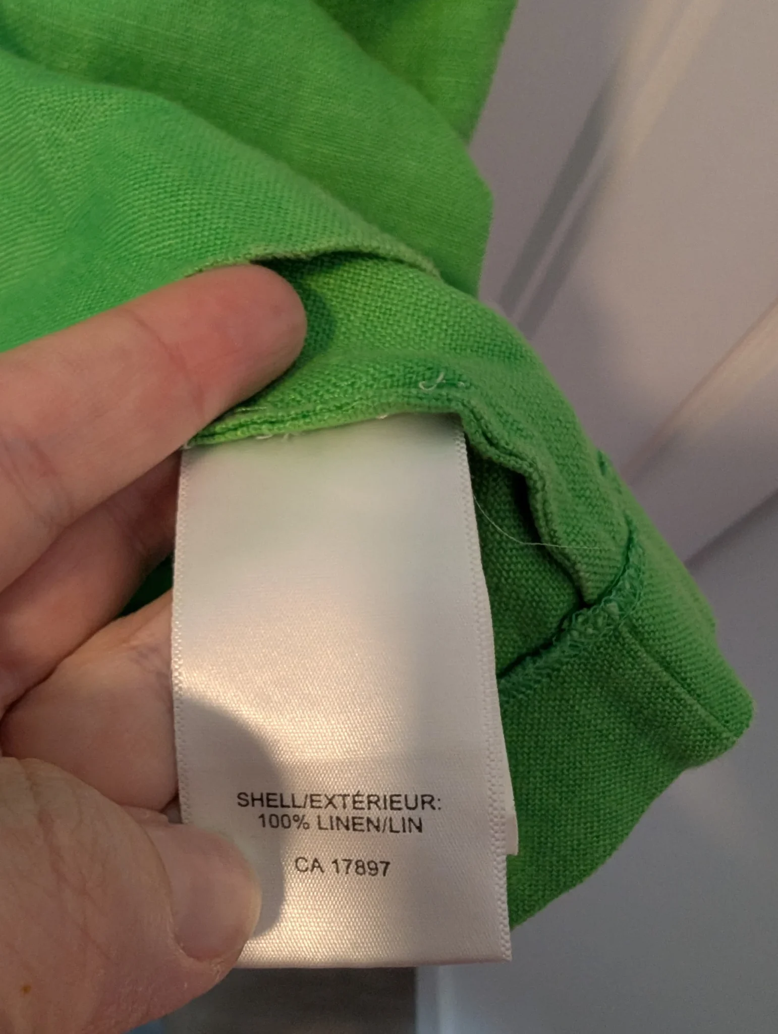 Image for Banana Republic/Robe en lin Sz 0
