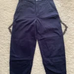Featured thumbnail for Everlane utility barrel pant navy