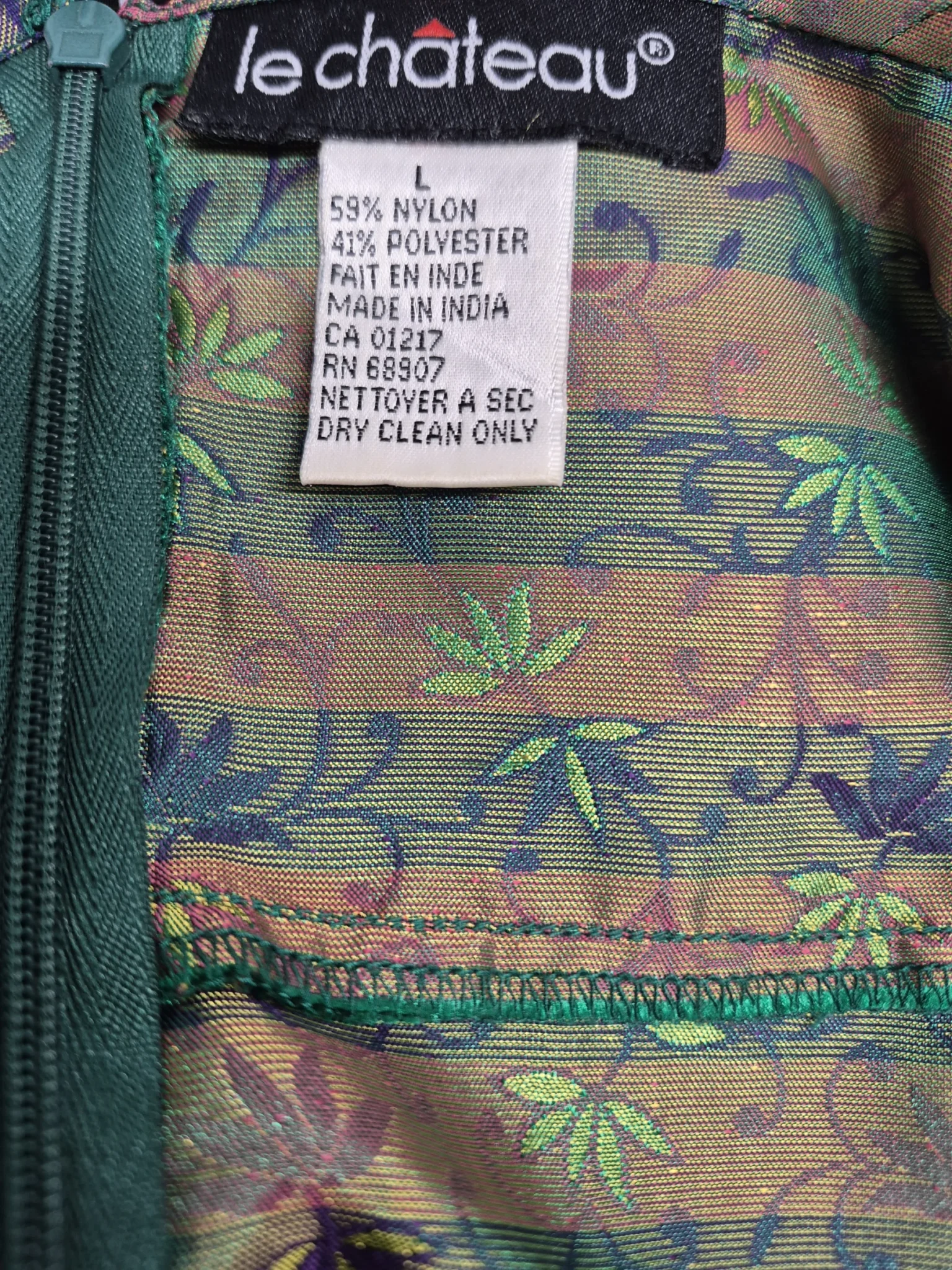 Image for Slip dress satiné Le château