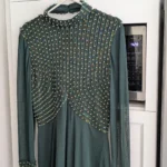 Featured thumbnail for Robe chic verte emeraude