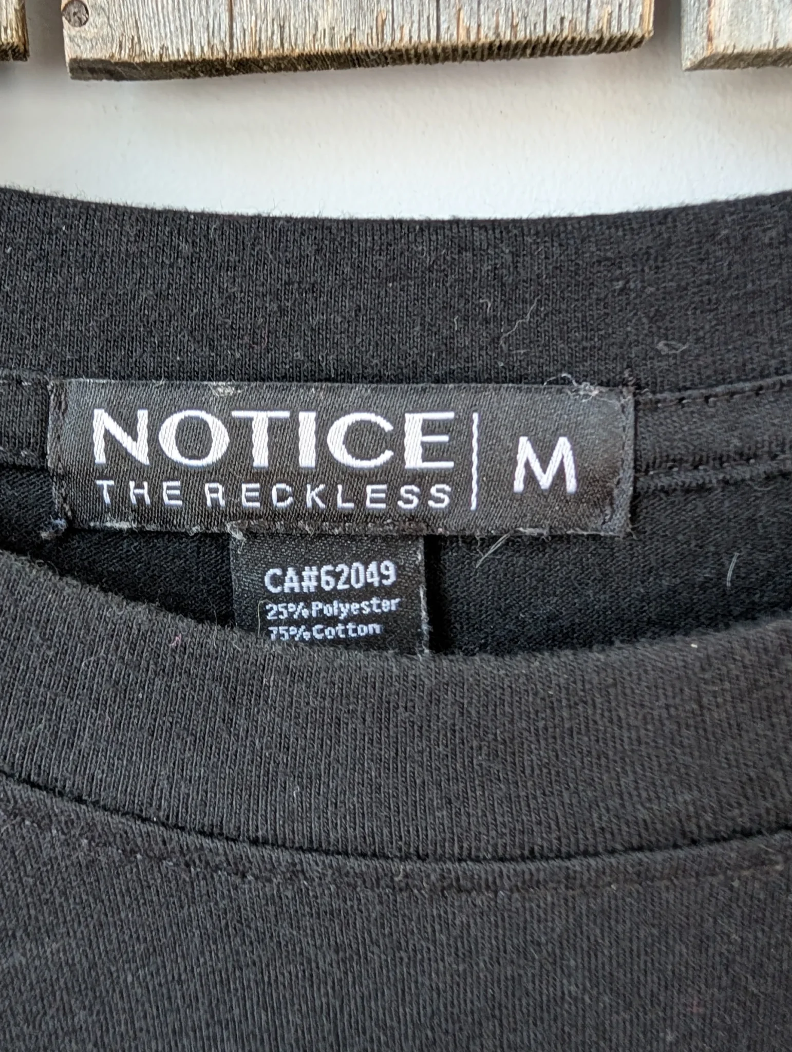 Image for Chandail Notice the reckless