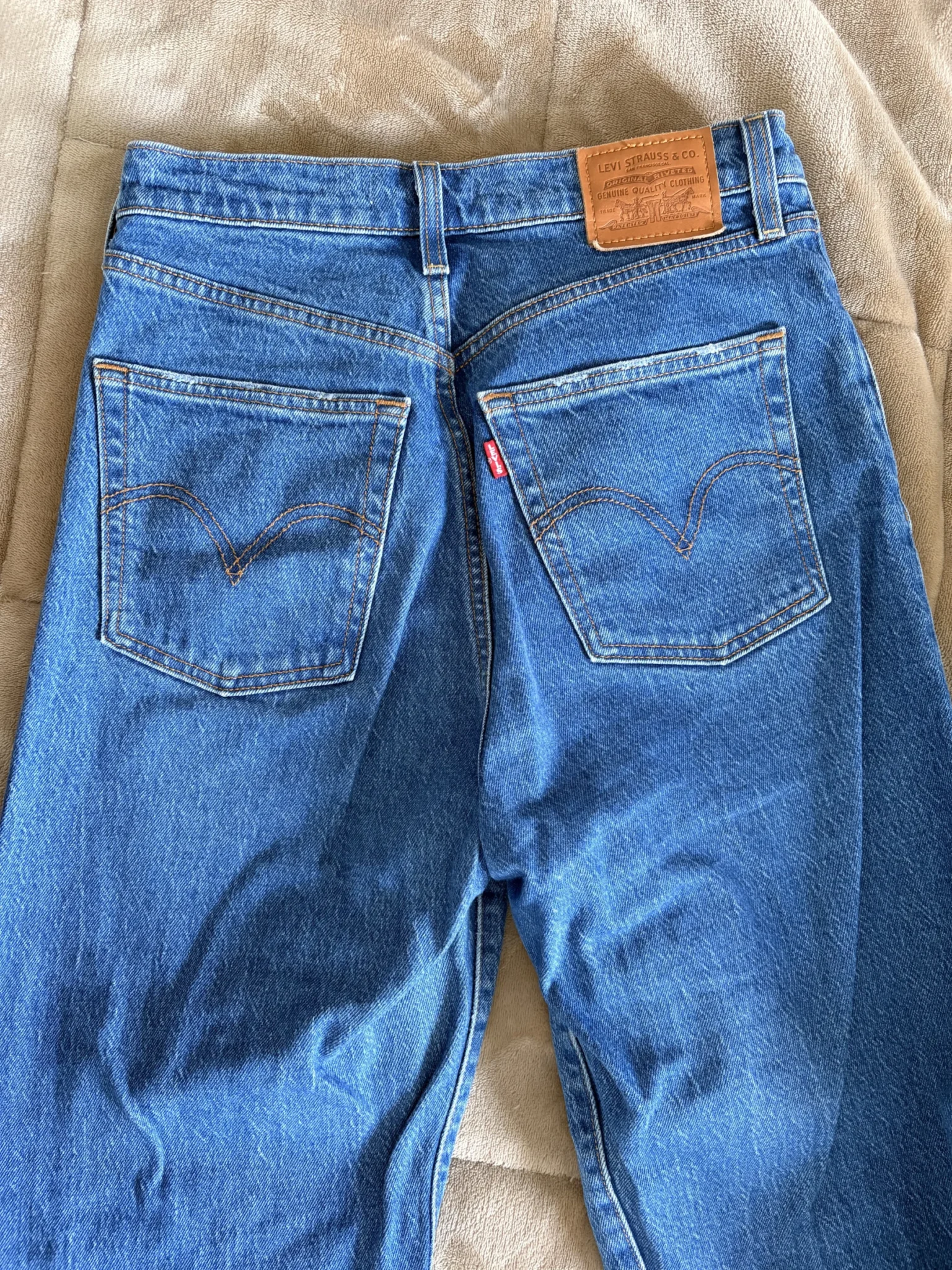 Image for LEVIS straight jeans ribcage