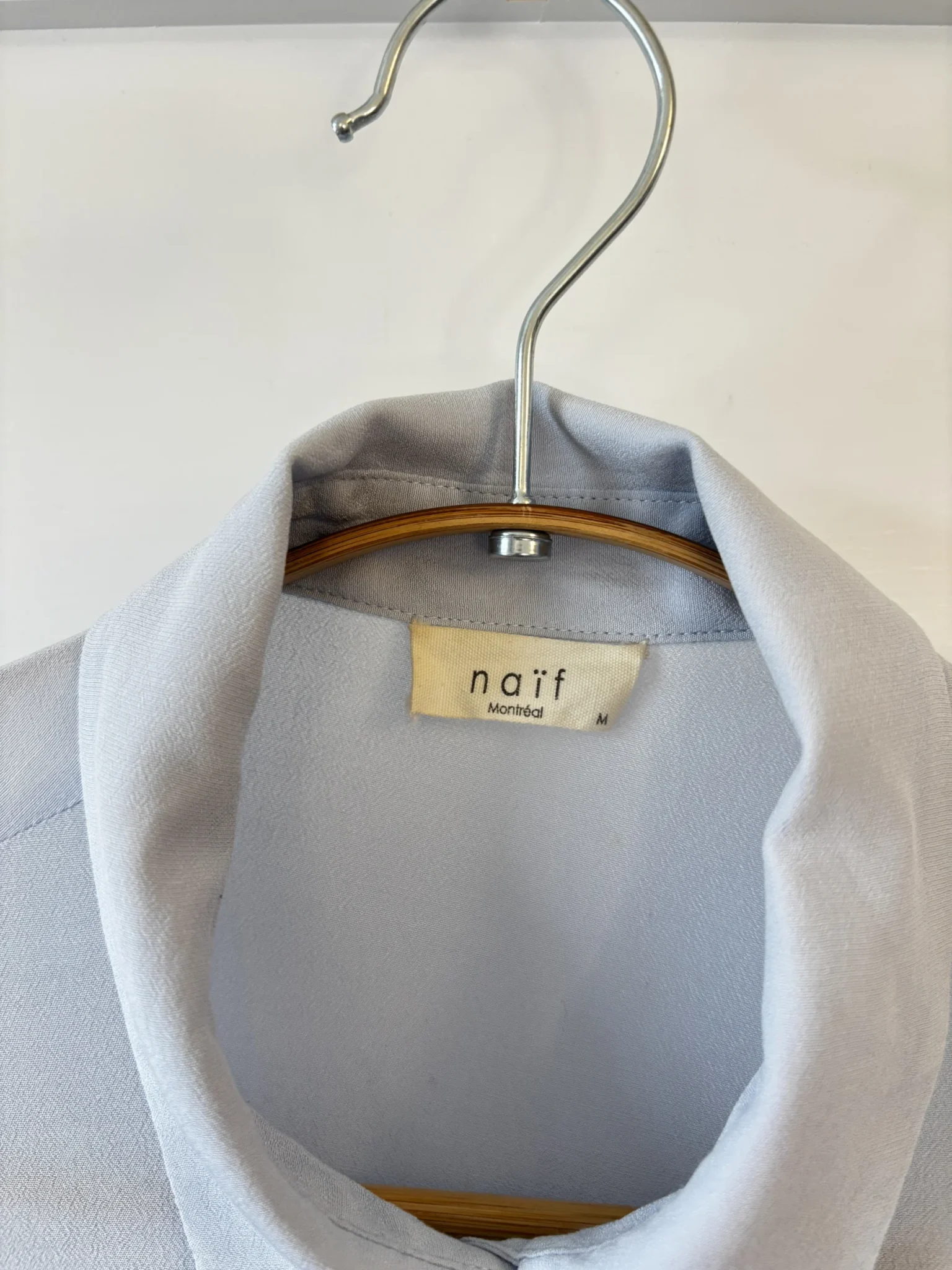 Image for ♥️Blouse pale blue NAÏF