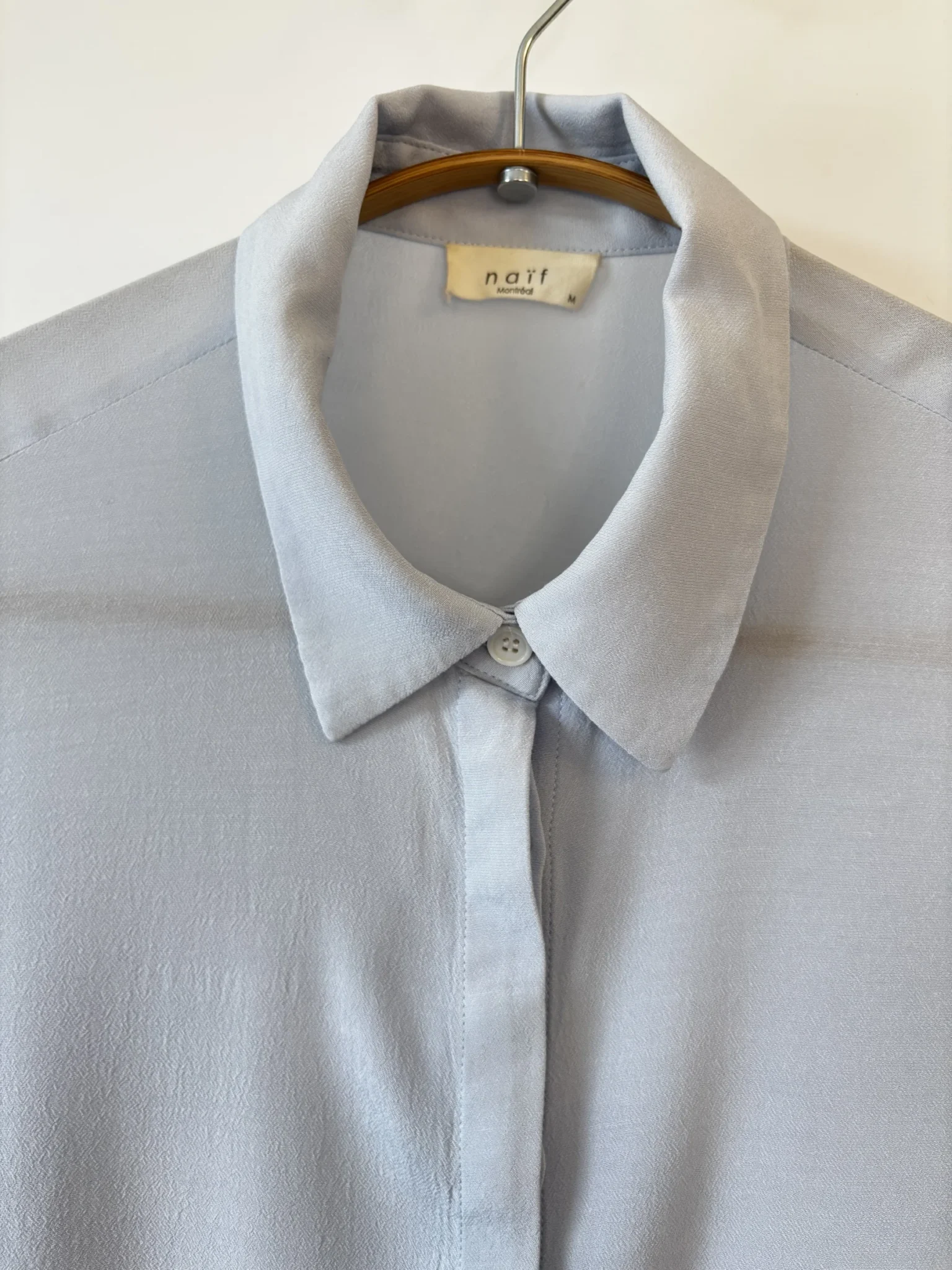 Image for ♥️Blouse pale blue NAÏF