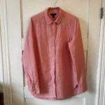 Featured thumbnail for ♥️Blouse pink cotton / linen / ramie J. CREW
