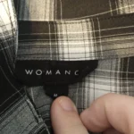 Thumbnail for Chemise carreautée Womance