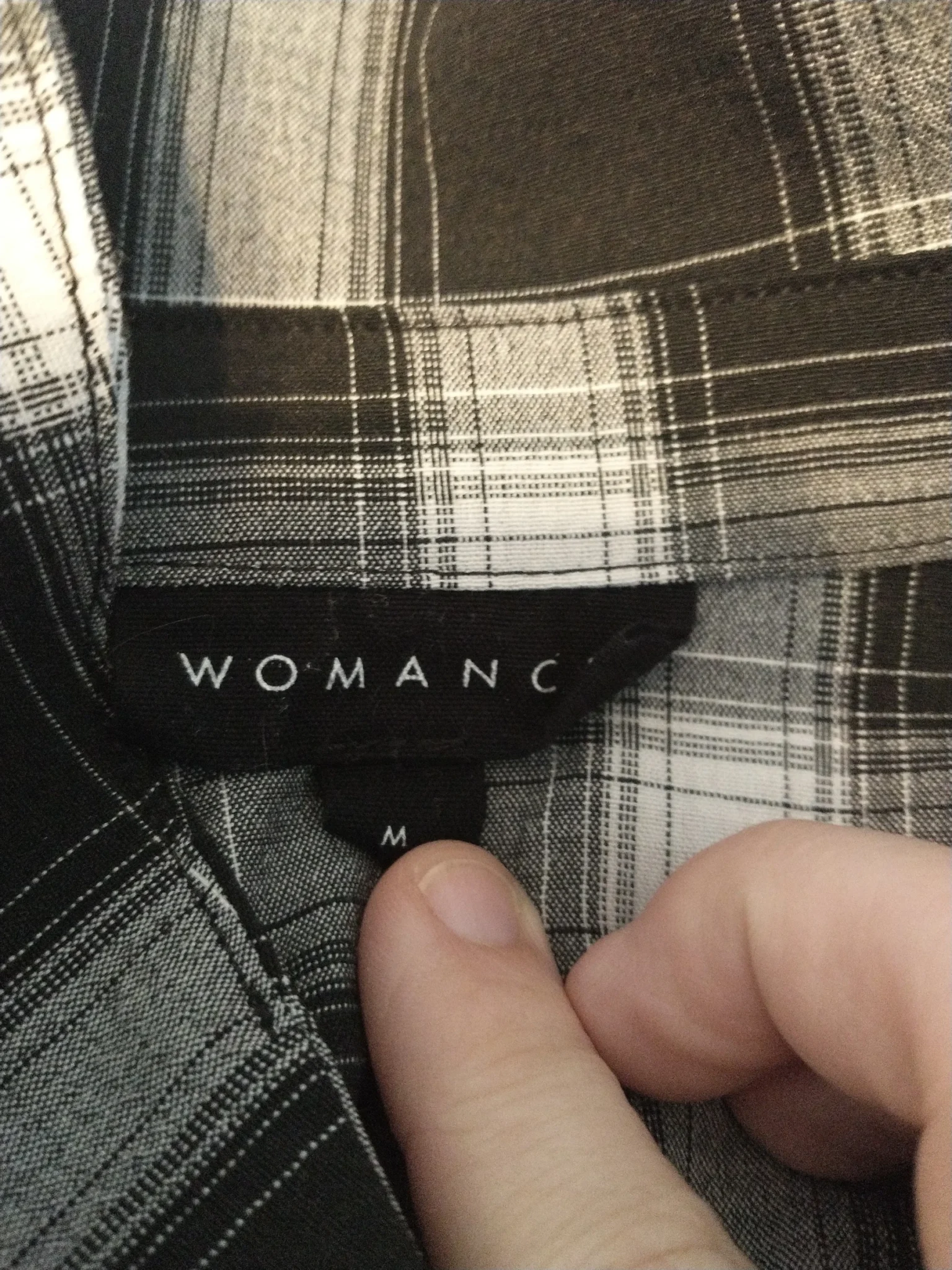 Image for Chemise carreautée Womance