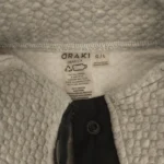 Thumbnail for Chandail gris court honeycomb Oraki