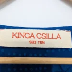 Thumbnail for Robe fleurie bleue – Kinga Csilla